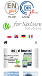 Mobile Screenshot of for-nature.pl